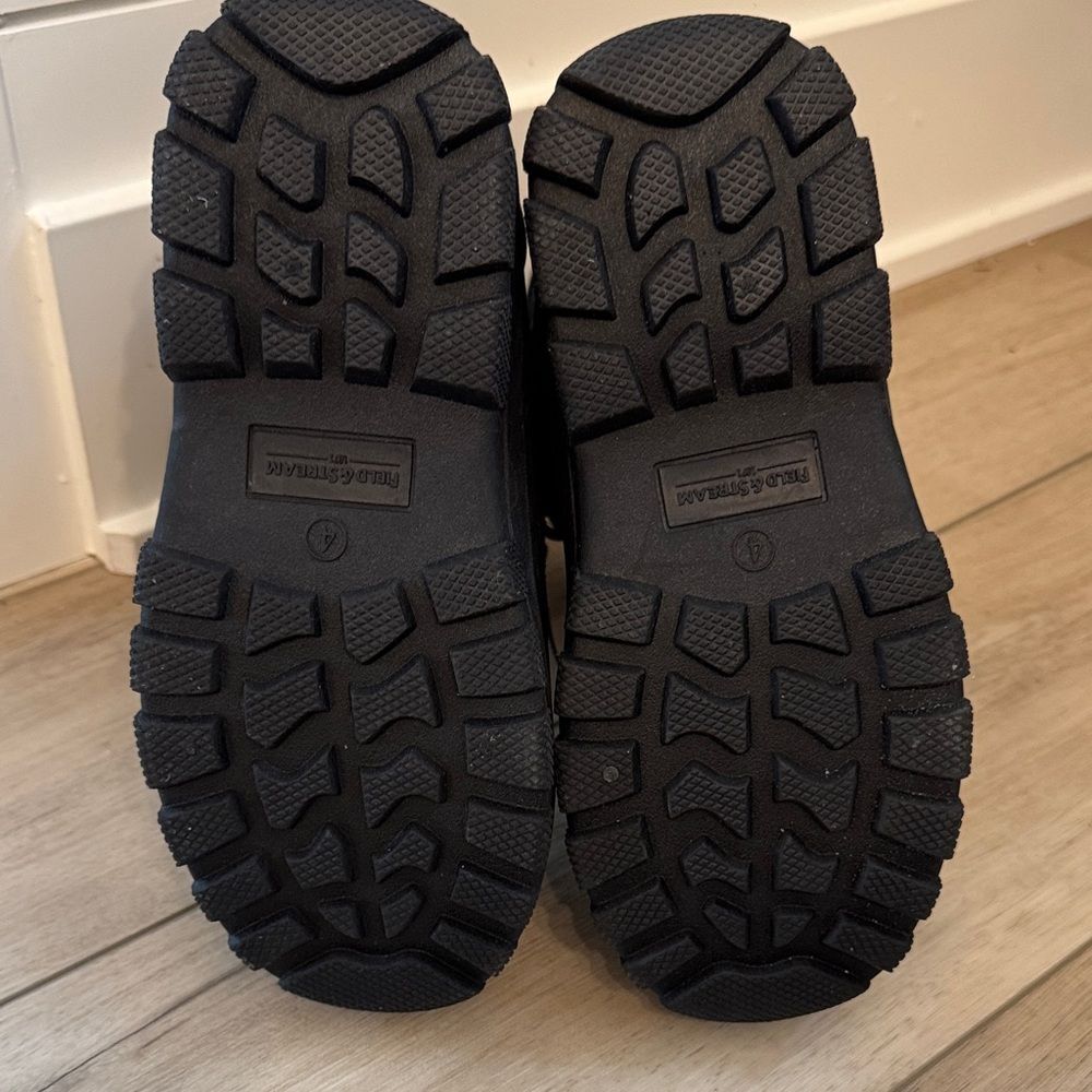 Field & Stream PAC Boot Winter Insulated Water Resistant Kid Boy Size 4 Black - Picture 6 of 10